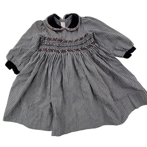 Lord & Taylor Growing Up‎ Dress 4 Vintage Black Whi